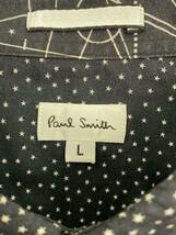 Paul Smith◆半袖シャツ/L/コットン/BLK/総柄_画像3