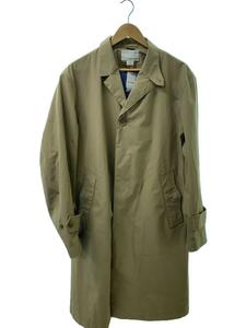 nanamica◆GORE-TEX Single Trench Coat/トレンチコート/L/ゴアテックス/BEG/無地