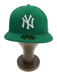 NEW ERA◆ヤンキース/59FIFTY/キャップ/7 1/4/57.7cm/ウール/グリーン/メンズ