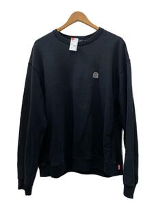 Blackeyepatch◆SMALL OG LABEL CREW SWEAT /スウェット/L/コットン/BLK