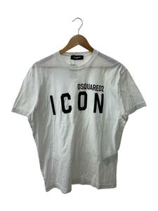 DSQUARED2◆Tシャツ/XL/コットン/WHT/s79gc003