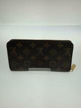 LOUIS VUITTON◆1)ジッピー・ウォレット_モノグラム・キャンバス_BRW/PVC/BRW/モノグラム/レディース_画像2