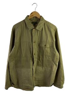 Nigel Cabourn◆長袖シャツ/UTILITY MIX SHIRT 6oz/52/コットン/BEG/8036-00-10005