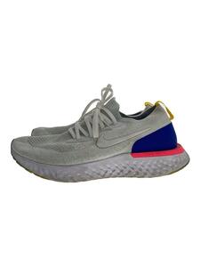 NIKE◆EPIC REACT FLYKNIT/エピックリアクトフライニット/ホワイト/AQ0067-101/26.5cm/WH