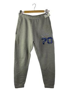 KENZO◆Academy/JOGPANTS/スウェットパンツ/S/コットン/GRY/無地/FD65PA7094MV