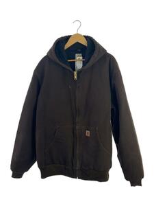 Carhartt◆ジャケット/XL/コットン/BRW/無地