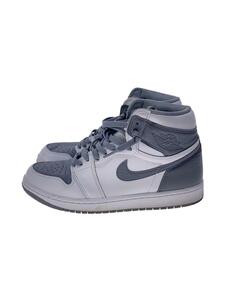 NIKE◆AIR JORDAN 1 RETRO HIGH OG_エアジョーダン 1 レトロ ハイ OG/27.5cm/GRY