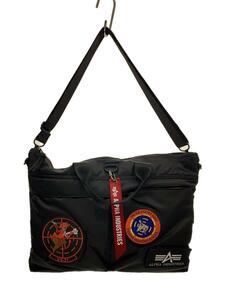 ALPHA INDUSTRIES◆2WAY HELMET BAG/バッグ/ナイロン/BLK/TZ1133