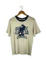 HYSTERIC GLAMOUR◆HYS CRAFT プリントTシャツ/S/コットン/WHT/02172CT34/着用感有_画像1