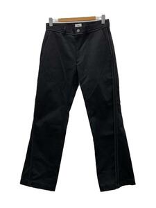 ALLEGE◆Finx Pique Insideout Pants/4/コットン/BLK/AL20S-PT05