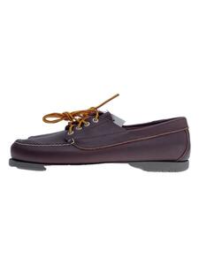 L.L.Bean◆デッキシューズ/US7.5/BRW/レザー/137102