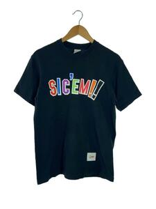 Supreme◆21AW/WTAPS Sic’em！Tee/ Tシャツ/S/コットン/BLK