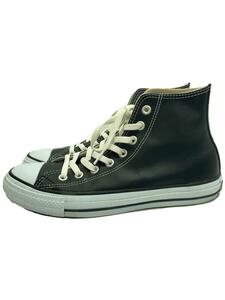 CONVERSE◆ハイカットスニーカー/26.5cm/BLK/レザー/1B908/LEA ALL STAR HI