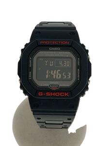 CASIO◆ソーラー腕時計・G-SHOCK/デジタル/BLK