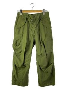 US.ARMY◆70s/M-65/カーゴパンツ/-/コットン/KHK/ウエスト部分色褪せ有