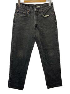 Levi’s◆550/ボトム/33/デニム/BLK/00550-0260