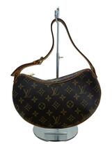 LOUIS VUITTON◆クロワッサンMM_モノグラム・キャンバス_BRW/PVC/BRW/モノグラム_画像1