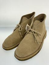 Clarks◆Desert Boot/Sand Boot/デザートブーツ/US9/BEG/261078817080_画像2