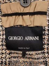 GIORGIO ARMANI◆ジャケット/44/コットン/GRY/千鳥格子/9WHOC02I_画像3