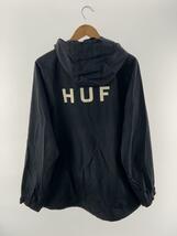 HUF◆ナイロンジャケット/XL/コットン/BLK_画像2