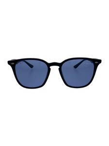 Ray-Ban◆サングラス/ウェリントン/プラスチック/BLK/BLU/メンズ/RB 4258-F