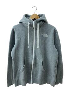 THE NORTH FACE◆REARVIEW FULL ZIP HOODIE_リアビュー フルジップ フーディー/L/コットン/GRY