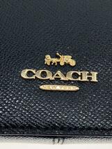 COACH◆ショルダーバッグ/レザー/BLK/97561_画像5