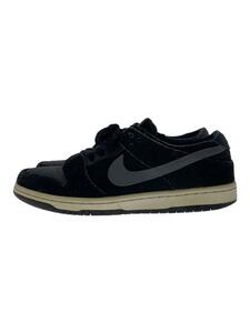 NIKE◆SB DUNK LOW PRO IW/26.5cm/BLK/スウェード