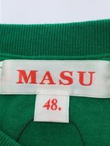 MASU◆Tシャツ/48/コットン/GRN/MFFW-CS1223_画像3
