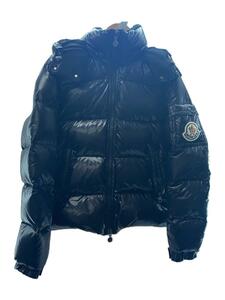 MONCLER◆ダウンジャケット/1/ナイロン/ブラック/無地/44342/50/68950