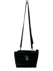 MICHAEL KORS◆ショルダーバッグ/レザー/BLK/3536GHXM2L