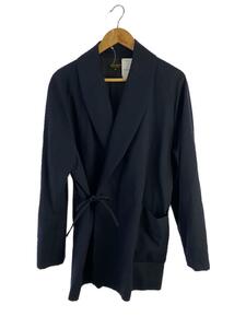 A VONTADE◆WOOL ROBE COAT/ウールローブコート/M/ウール/ネイビー/作務衣