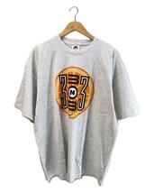 NIKE◆Tシャツ/XL/コットン/GRY/90s/バスケ/タグ付_画像1