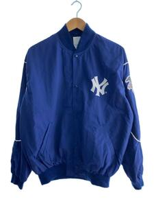 STARTER◆スタジャン/L/ナイロン/NVY/USA製/ヤンキース/NY Yankees