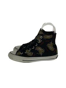 CONVERSE◆ハイカットスニーカー/24cm/BLK