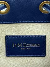 J&M DAVIDSON◆CARNIVAL M/ショルダーバッグ/レザー/NVY_画像5