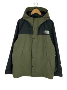 THE NORTH FACE◆MOUNTAIN LIGHT JACKET_マウンテンライトジャケット/L/ナイロン/KHK/無地