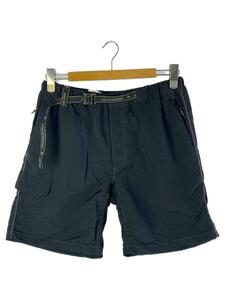 and wander◆Ny taffeta hiker short pants/ショートパンツ/L/ナイロン/BLK/574-3152202