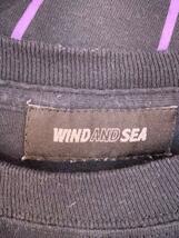 WIND AND SEA◆SEA L/S T-Shirt/長袖Tシャツ/L/コットン/BLK/WDS-SEA-04//_画像3
