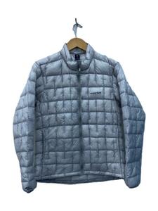 mont-bell* down jacket /M/ nylon / white /1101493/ plasma 1000//