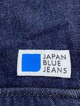 JAPAN BLUE JEANS◆インディゴ刺子風ジャガード/S/コットン/JLS1022M23//_画像3