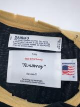 DAIRIKU◆New Raglan Tee/7分袖カットソー/L/コットン/BLK/C-5_画像3