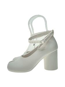 Maison Margiela◆22SS/TABI/ヒールバレエシューズ/タグ、箱付/ブーツ/36/WHT/PVC/s58wl0222//