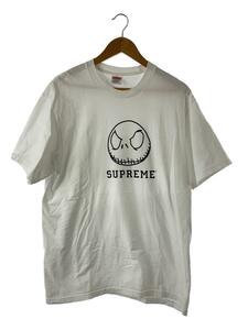 Supreme◆23FW/The Nightmare Before Christmas/Tシャツ/L/コットン/WHT/プリント