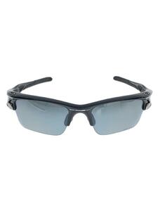 OAKLEY◆FAST JACKET/ファストジャケット/サングラス/スポーツグラス/セルロイド/BLK/SLV/メンズ