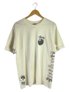 STUSSY◆Tシャツ/M/コットン/WHT