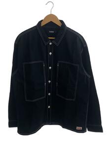 X-LARGE◆ジャケット/XL/コットン/BLK/無地/01194402