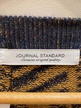 JOURNAL STANDARD◆24SS/ジオメパターン ジャガードニットカーディガン/M/アクリル/NVY/24080600922010//_画像3