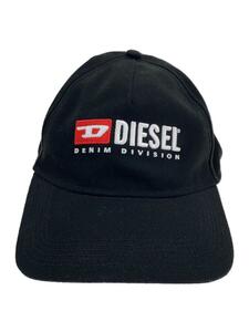 DIESEL◆キャップ/FREE/コットン/ブラック/無地/メンズ/ベースボールキャップ