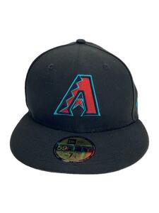 NEW ERA◆キャップ/7 1/4/ポリエステル/ブラック/メンズ/ARIZONA DIAMONDBACKS